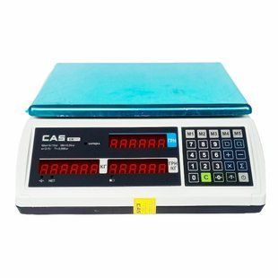 Торговые весы CAS ER Plus E без стойки на 6 кг ER-PLUS-E-06 фото